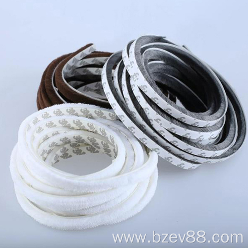 Door and window Self-adhesive wool brush sealing strip